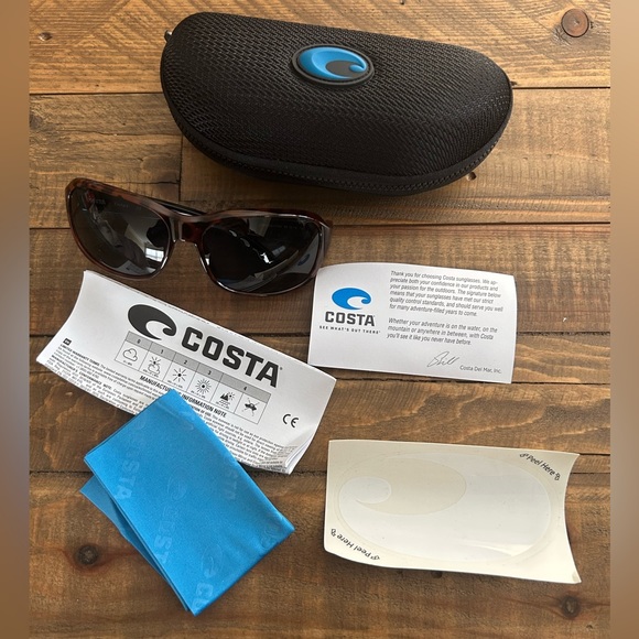 Costa Accessories - Costa Turtle Shell Sunglasses
